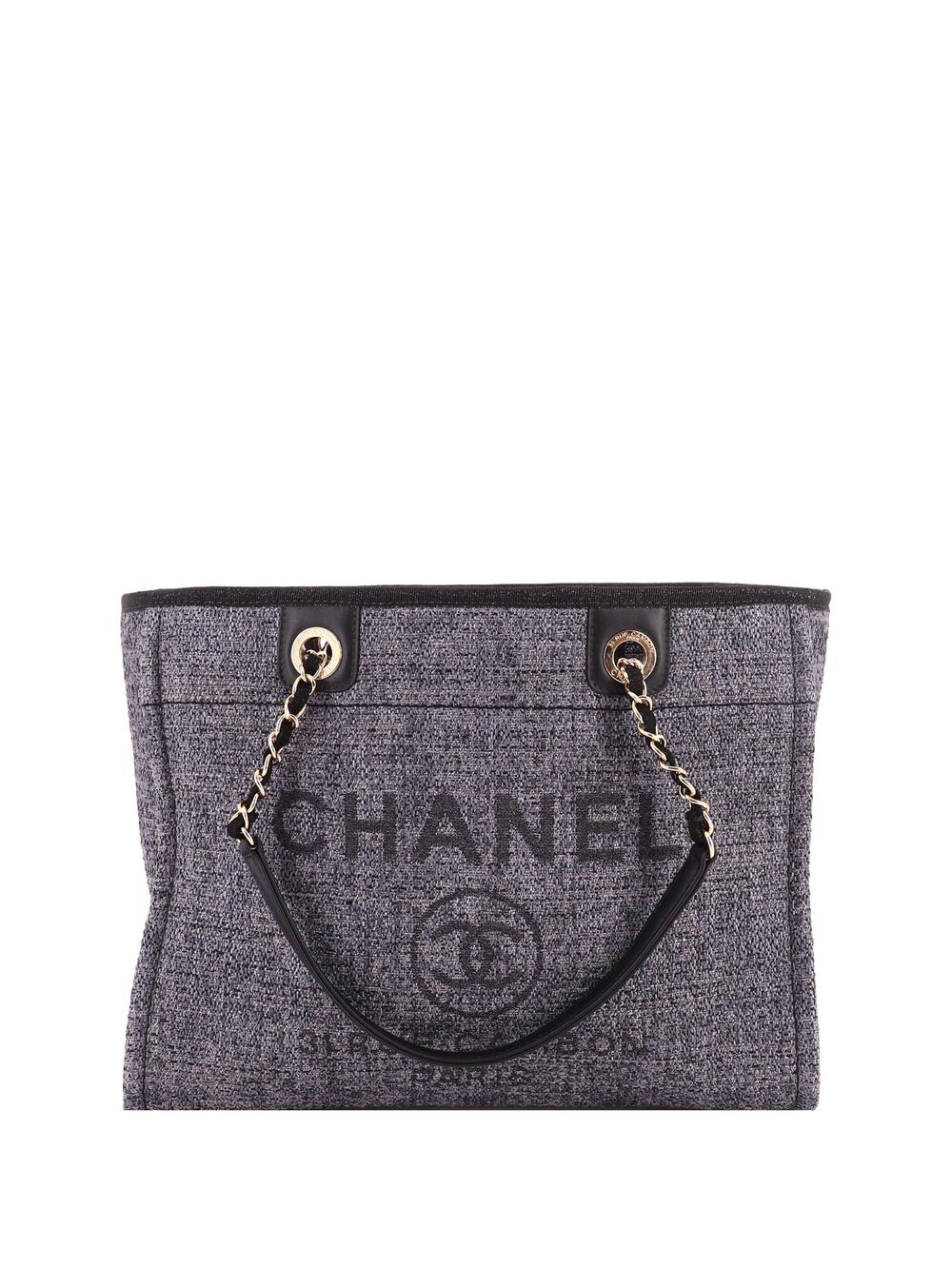 Chanel Deauville Tote Raffia Small #371046C34B